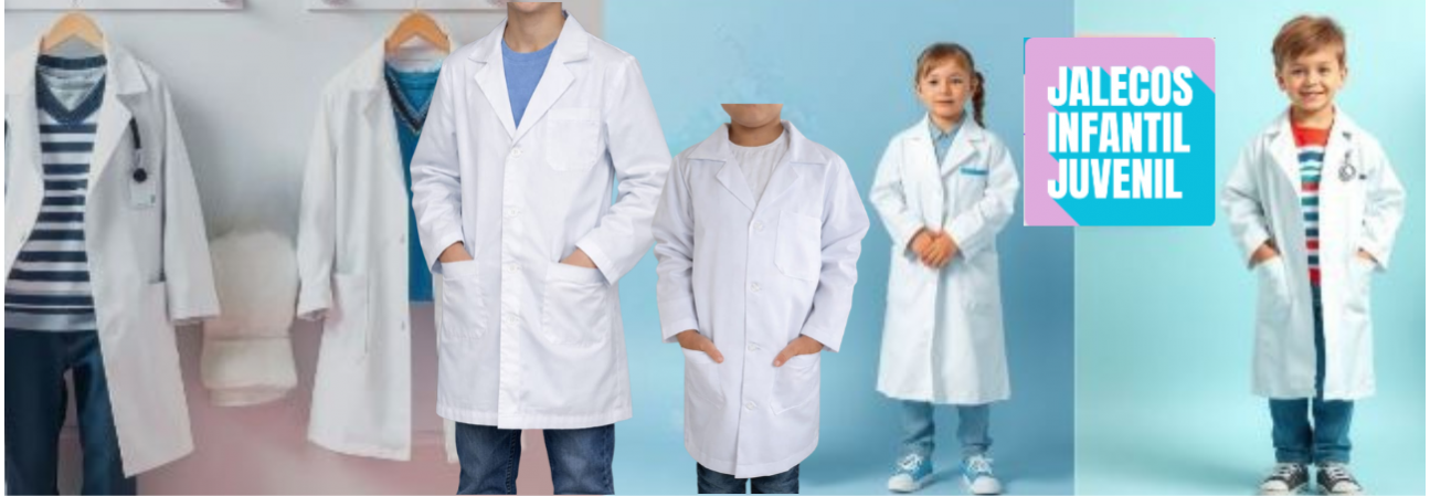 LANÇAMENTO - JALECOS INFANTIL-JUVENIL